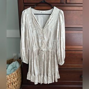 Z SUPPLY | CAMILA LIGHTWEIGHT SUMMER MINI DRESS | COLOR SANDSTONE